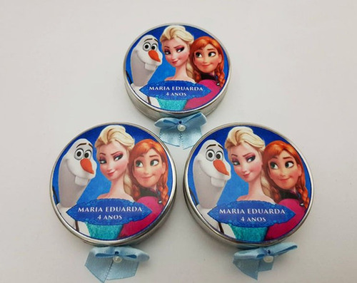Tema Frozen 30 Unidades Econômico