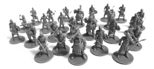 Dnd Guards Minis 25 Miniaturas De Fantasa Para Juegos De Rol