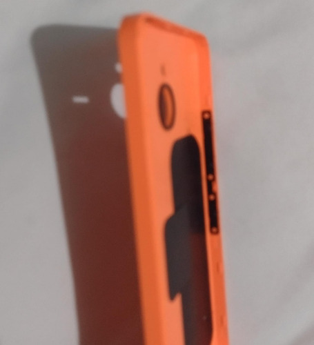 Tapa Trasera Naranja Para Nokia Lumia 640 Xl - Rm1064 Naranja Lisa (Usado)