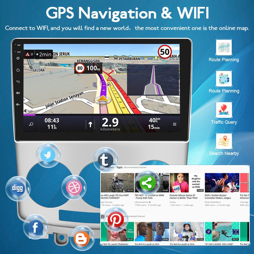 Zk Autoestéreo Android 11 De 9in Carplay Para Mazda 5