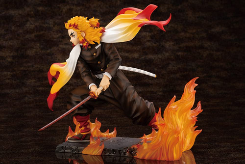 Demon Slayer: Kimetsu no Yaiba - Kyojuro Rengoku 1/8 Scale ARTFX J Figure
