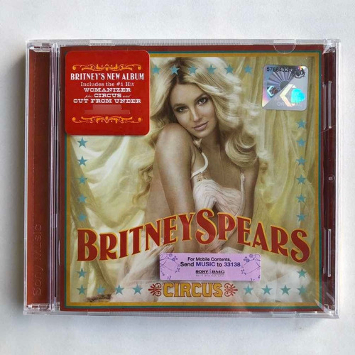 Britney Spears Circus - Standard Edition 13 Temas Importado