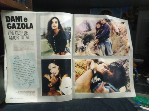Imagem 5 de 8 de Manchete 1128 Daniela Perez / Raul Gazolla Jan 93 Com Poster