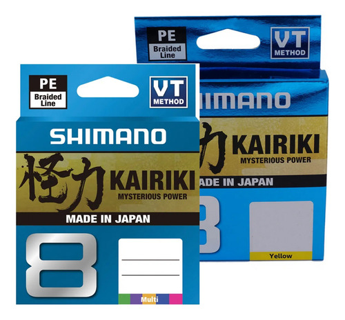 Multifilamento Shimano Kairiki 0,28mm 300 Mts