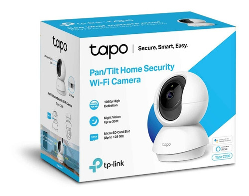 Cámara Rotatoria Tp-link Wi-fi  De Seguridad Tapo C200 