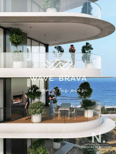 Invierta Con Financiacion En Playa Brava,  Apartamento En Venta De 2 Dorm, Wave Brava