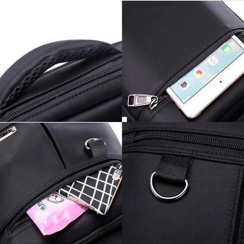 Imagen 7 de 7 de Bolsa Mariconera Impermeable Bolso Cruzado Para Caballeros