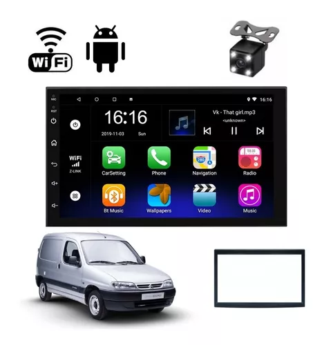 Radio Multimedia Android Wifi Gps C/ Camara Citroen Berlingo