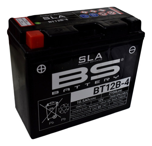 Bateria Yt12b-bs/gt12b-4 Fz600