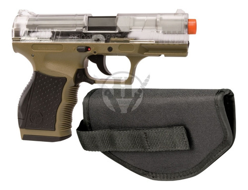 Pistola Airsoft Spring Crosman Stinger P9t C Funda 275 Fps