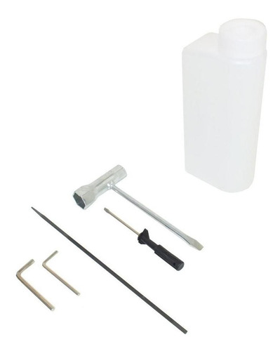 Moto Serra Vulcan Vsl250 Com 22 Dentes E Óleo Castrol Stihl Cor Laranja