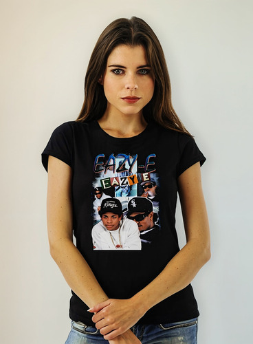 Polera Mujer Eazy E Smoking Abominatron