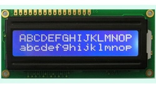 Display Lcd 16x2 Luz Azul Arduino Raspberry