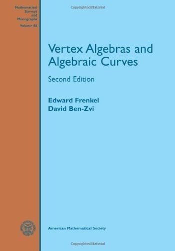 Libro: Vertex Algebras And Algebraic Curves (mathematical Su