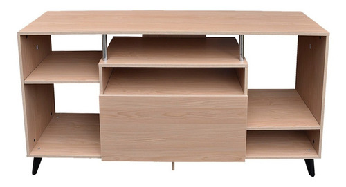 Bufetera Hogare, Credenza, Mueble Recibidor Minimalista, Bg Color Roble