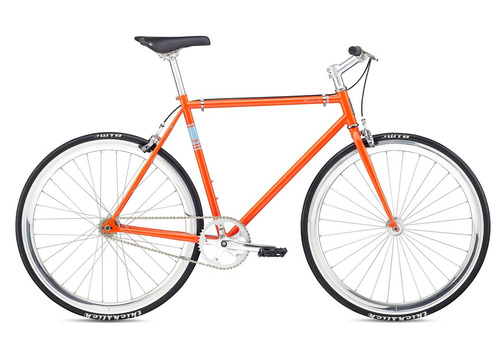 Bicicleta Fuji Fixie Declaration Orange 2018