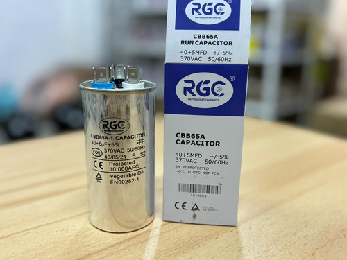 Capacitor 40 + 5uf X 370 Vac 