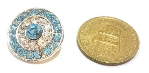 Imagen 4 de 10 de Prendedor Pin Bandera Escarapela Argentina Strass Cristal