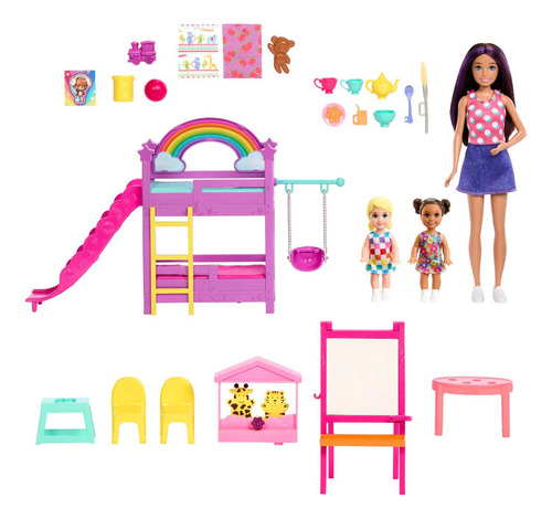 Barbie Set De Juego Skipper Día De Cuidado