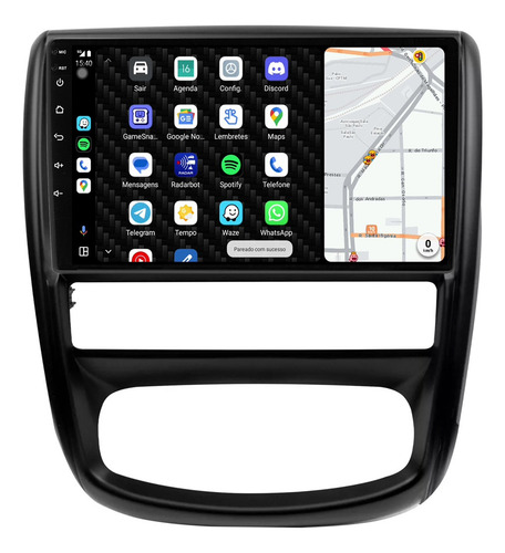 Multimidia Duster 12/14 9p Adak G2 Android Carplay 2gb 64gb
