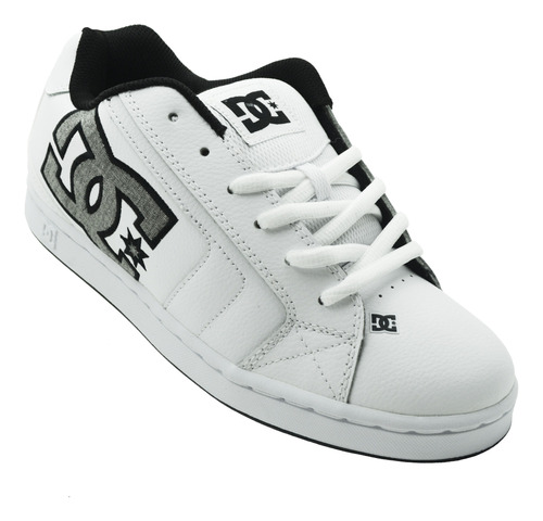 Tenis Dc Shoes Net 302361 Hhb White/white/battleship Men's