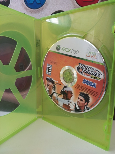 Virtua Tennis 2009 Xbox 360 Original Físico Usado