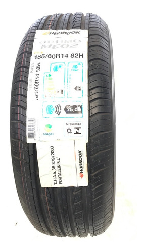 Imagen 1 de 1 de Neumatico Nuevo 185/60/14 Hankook Óptimo Meo2 82 H