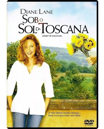 Dvd Sob O Sol Da Toscana - Diane Lane - Lacrado Original