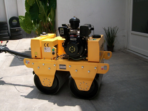 Rodillo Compactador Doble Vibratorio Operador A Pie Nuevo