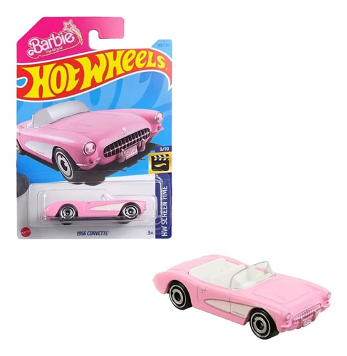 Hot Wheels 1956 Corvette Barbie The Movie 2023