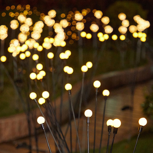 Luz Solar Para Fuegos Artificiales De 70 Cm, Regalo, Luciérn