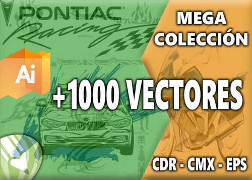 1000 Vectores Design Tuning Illustrator Y Corel Draw Eps Cdr