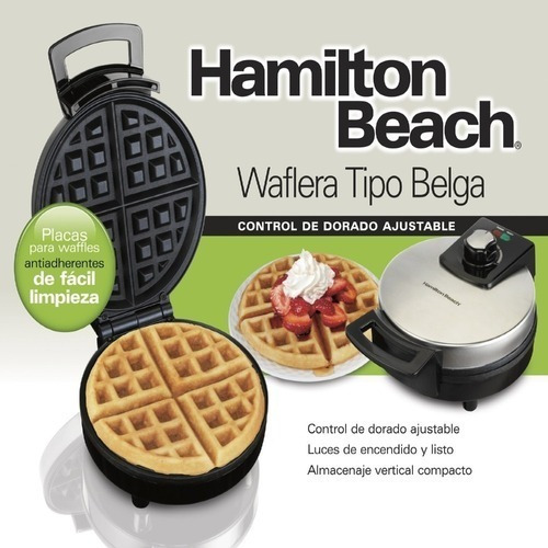 Waflera Tipo Belga 26080 Hamilton Beach