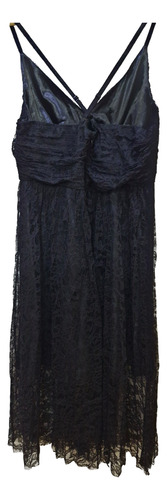 Vestido Calvin Klein Encaje Negro X L (12 Usa)