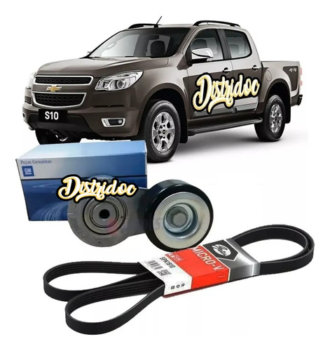 Kit Correa+ Tensor Polyv Chevrolet S10 Duramax 2012/23