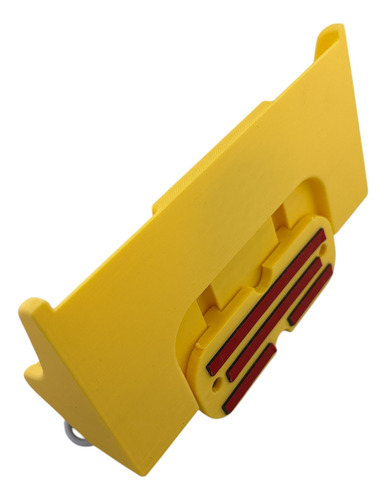 Base Carga Inalámbrica iPhone Pared O Escritorio Mgintegrado Amarillo