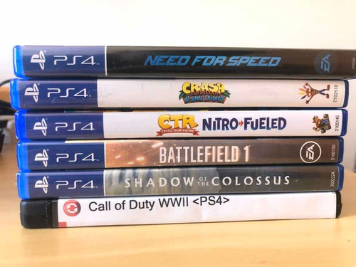 Pacote 4 Jogos Originais Ps4