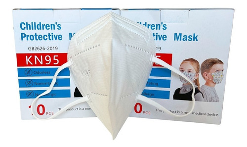 Mascarilla K N95 Niños Caja 10 Unidades Empaque Individual