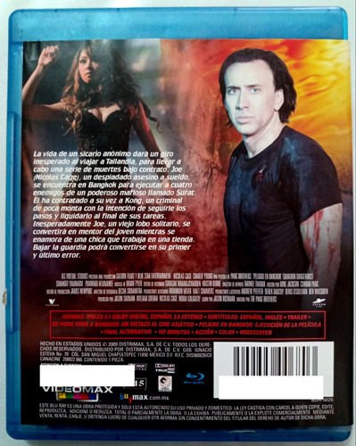 Peligro En Bangkok Bluray Original (Usado)