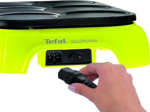Tefal Crep'party Colormania Py559312 Crepera, 1000 W