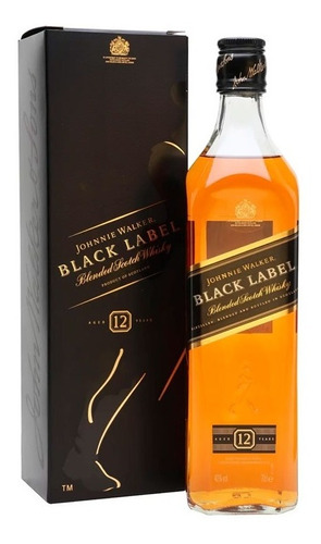 Whisky Johnnie Walker Etiqueta Negra De 750ml.