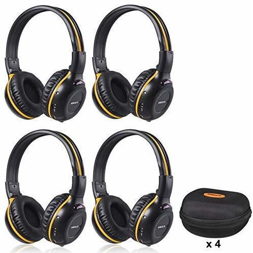 4 Unidades De Auriculares Inalmbricos Dvd, Auriculares Para