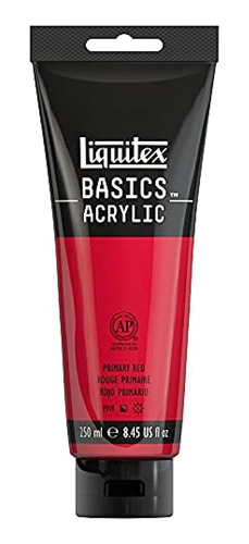 Pintura Acrílica Liquitex Basics, Tubo De 250 Ml (8,5 Oz), R