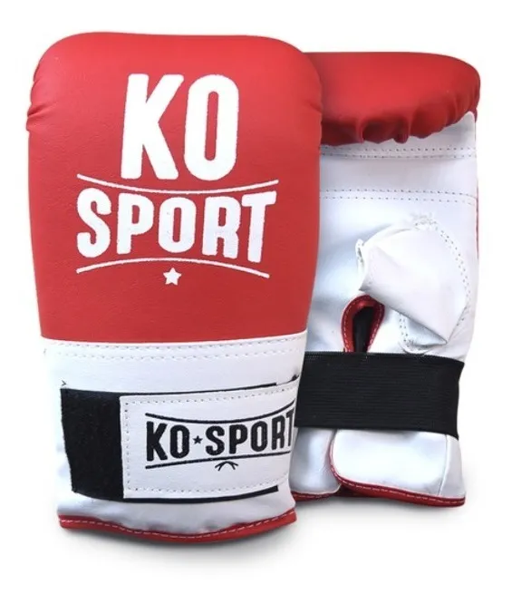 Kit De Boxeo Guantin Pvc Venda Soga Y Bucal Doble