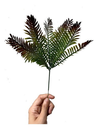 1 Mini Samambaia Decorativa P/ Decoração Montagem De Arranjo Cor Pick Samambaia Outono