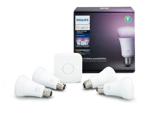 Philips Hue Blanca Y En Color Ambiente Smart Kit De Inicio D