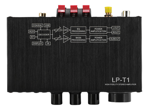 Amplificador Digital Hifi Con Subwoofer Estéreo 5.1 De 2.1 C