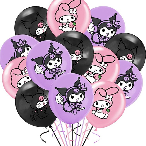 18 Globos Anime Globos Latex Suministros Decoracion Tematica