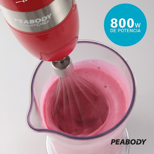 Licuadora De Mano Procesadora Mixer 800w Peabody Pe-lm327