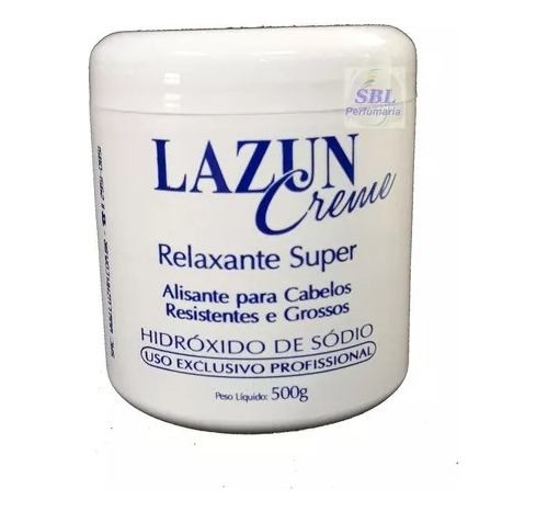 Creme Alisante Lazun Relaxante 500g